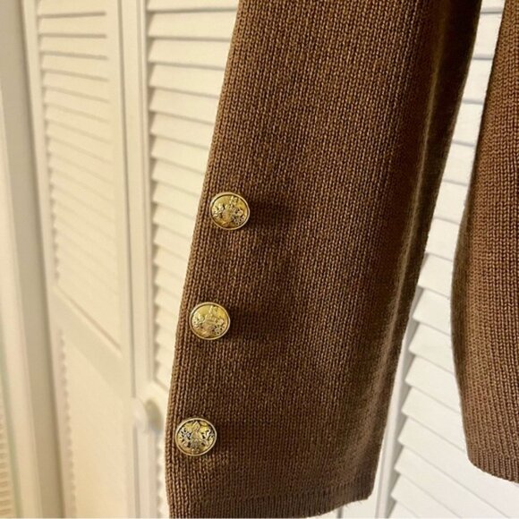 Vintage Brooks Brothers Brown Cardigan - Picture 7 of 9